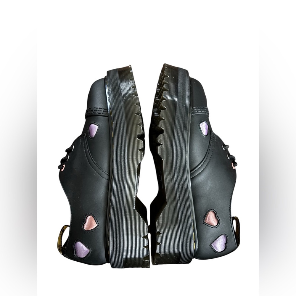 Dr. Martens 1461 Quad Heart Platform Derby - Picture 4 of 8